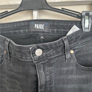 Paige Black Denim Jeans